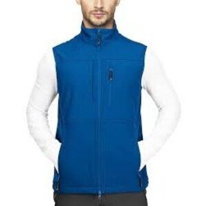 NWT 33000 Ft Blue 1.2 lbs 8000mm W/P Index Men's XL Softshell Fleece Lined Vest